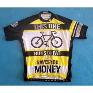 Weimostar Cycling Short Sleeve Jersey Size 2XL Large 100% Polyester